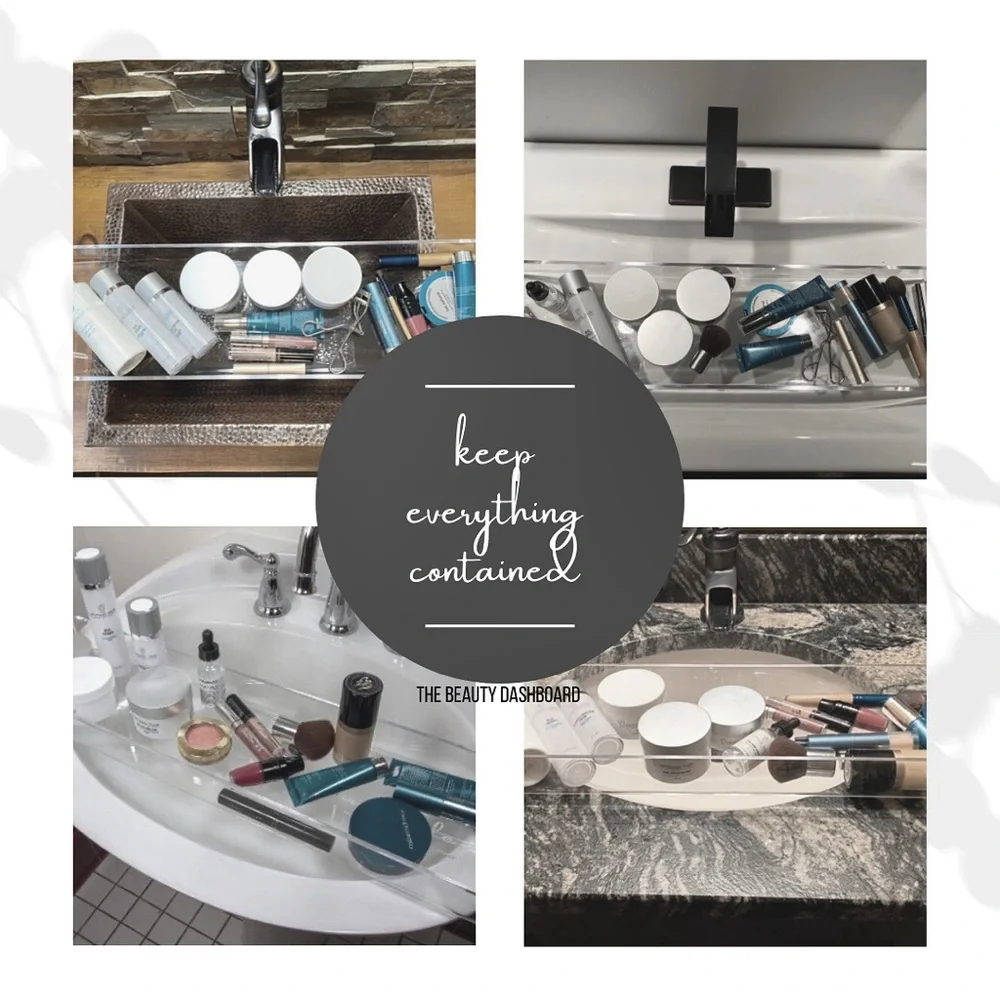 Clear Acrylic Decorative Trays